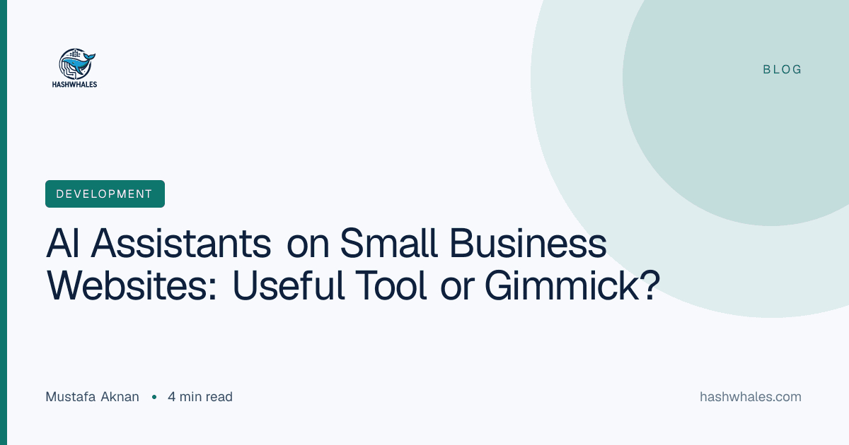 AI Assistants on Small Business Websites: Useful Tool or Gimmick?