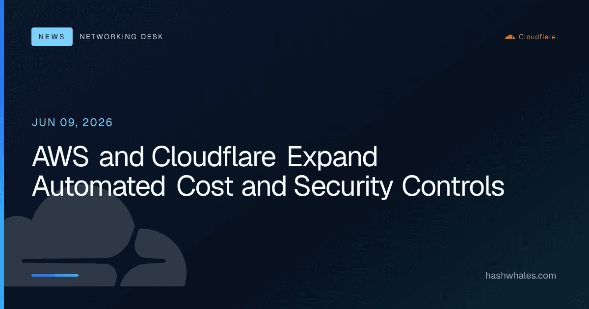 AWS and Cloudflare Expand Automated Cost and Security Controls