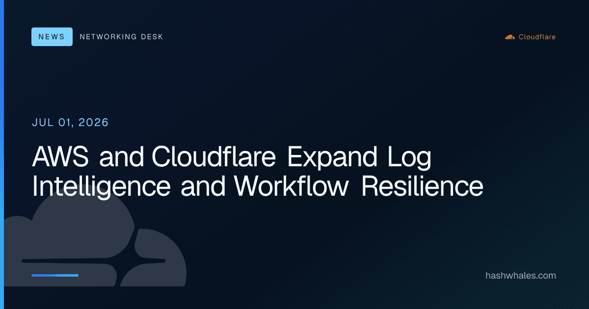 AWS and Cloudflare Expand Log Intelligence and Workflow Resilience
