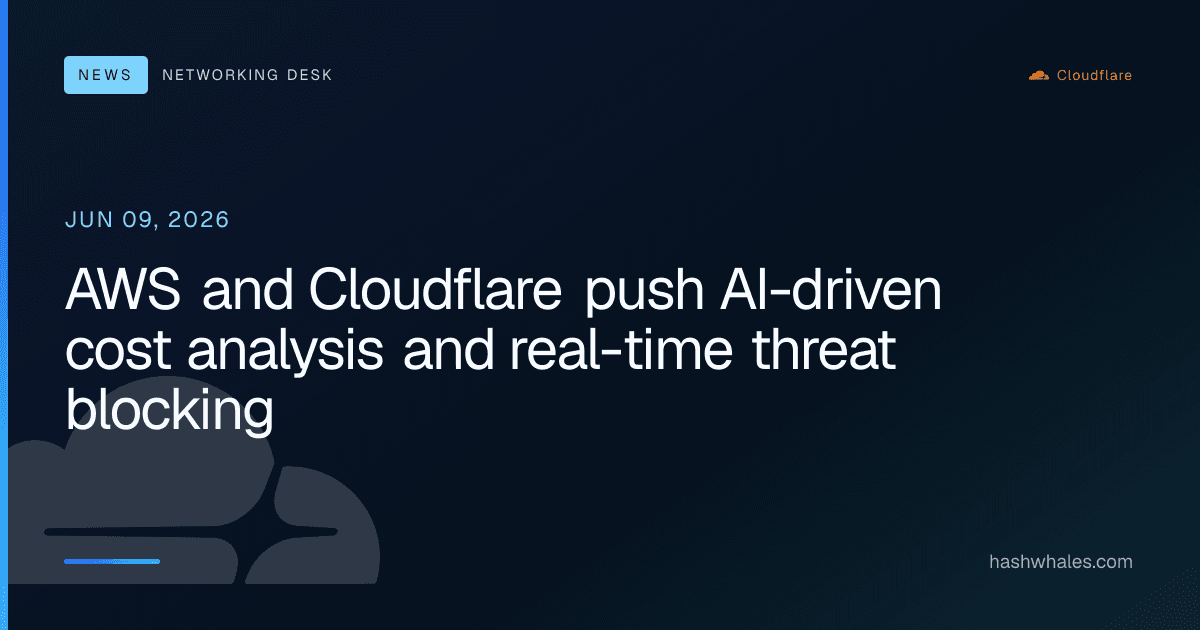 AWS and Cloudflare push AI-driven cost analysis and real-time threat blocking