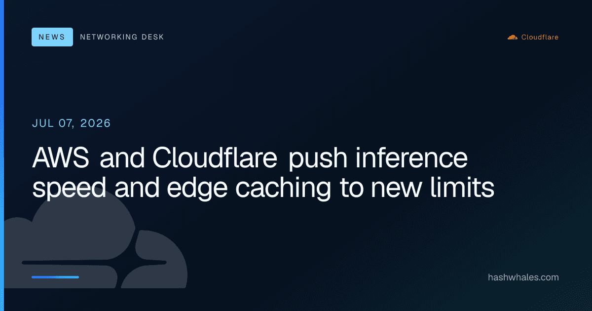 AWS and Cloudflare push inference speed and edge caching to new limits