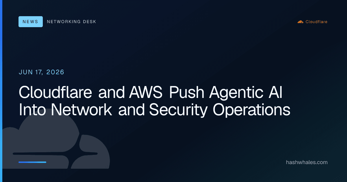 Cloudflare and AWS Push Agentic AI Into Network and Security Operations