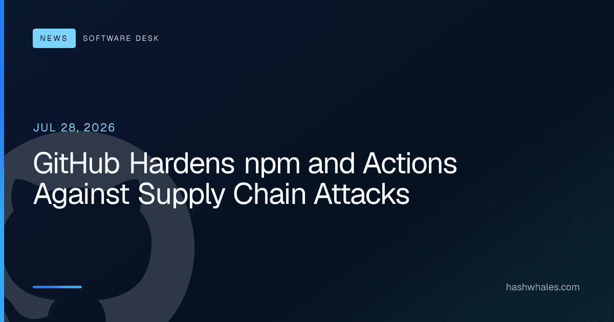 GitHub Hardens npm and Actions Against Supply Chain Attacks