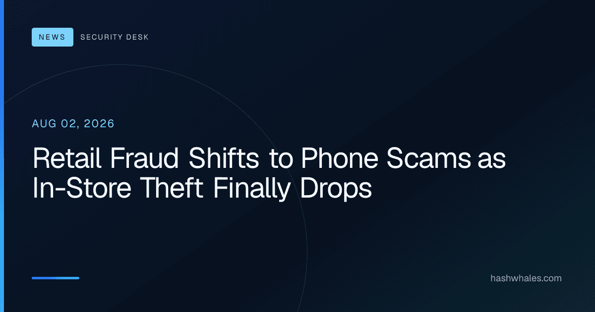 Retail Fraud Shifts to Phone Scams as In-Store Theft Finally Drops