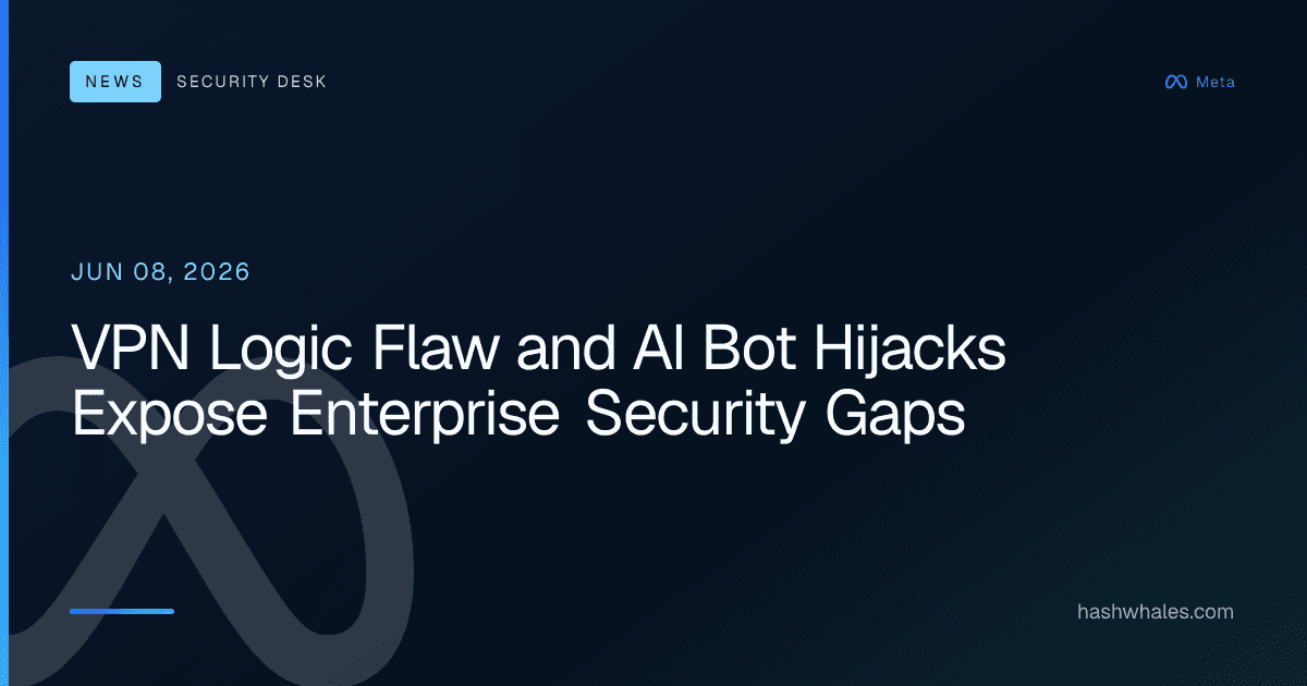 VPN Logic Flaw and AI Bot Hijacks Expose Enterprise Security Gaps